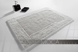 Dywanik Moca design 50x75 cotton silver