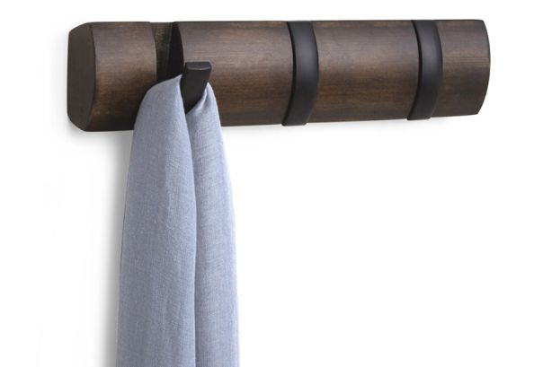 Wieszak Umbra FLIP walnut/black 33 cm