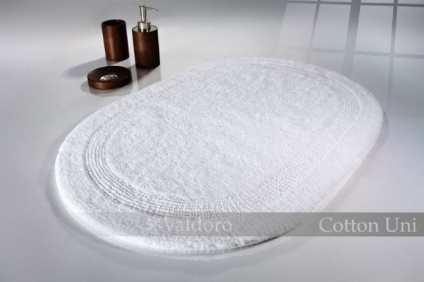 Dywanik łazienkowy Cotton 100x60 - biały