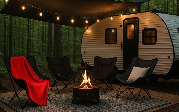 Koc Moca 150x200 Doubleface black&red