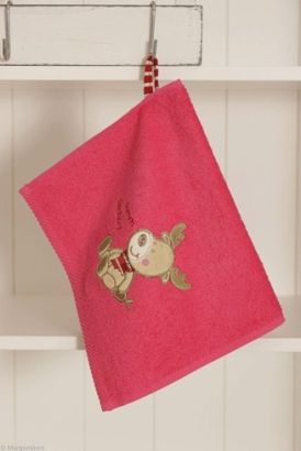 Ręcznik dla dziecka 30x50 Elch pink