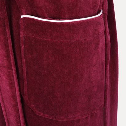 Szlafrok szalowy Moeve HOMEWEAR r. M burgundy