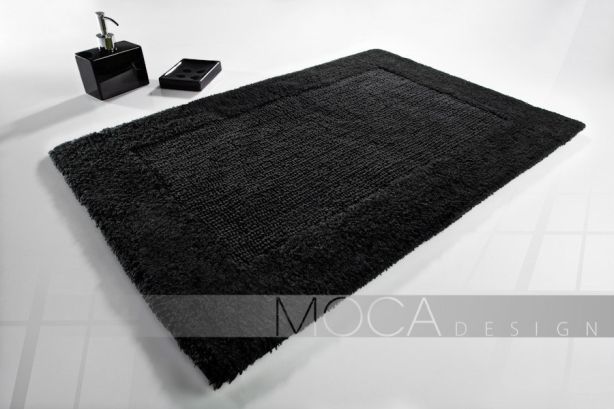 Dywanik Moca Design 60x60 cotton black