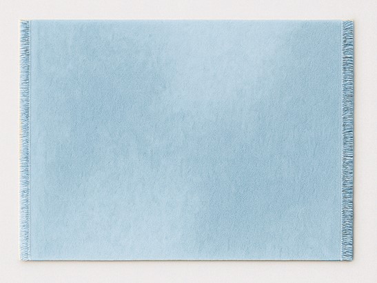 Koc Moca Design 150x200 błękitny z frędzlami – narzuta na łóżko