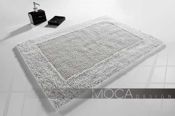 Dywanik Moca Design 70x130 cotton silver