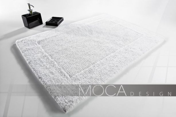 Dywanik Moca design 60x100 cotton white