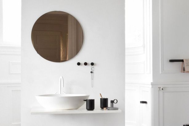 Zestaw 2 wieszaków Menu KNOBS - czarny