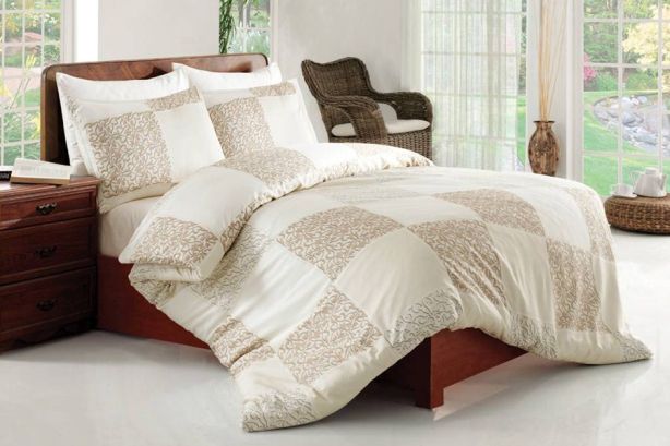 Pościel sat. MODA CREAM 200x220