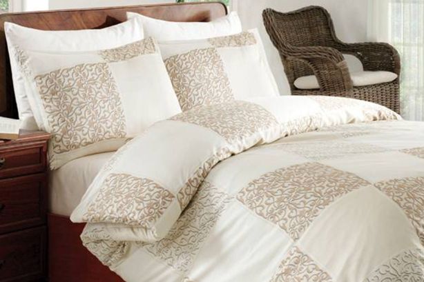 Pościel sat. MODA CREAM 200x220