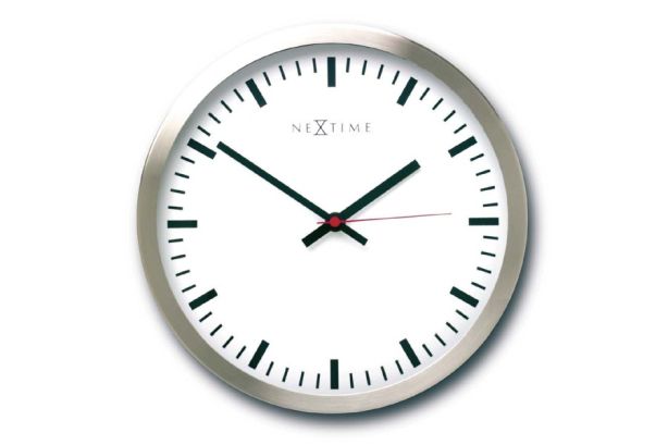Zegar ścienny Nextime STRIPE śr. 34 cm