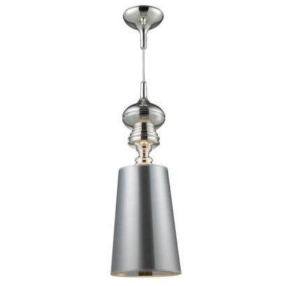 Elegancka  lampa sufitowa Baroco silver