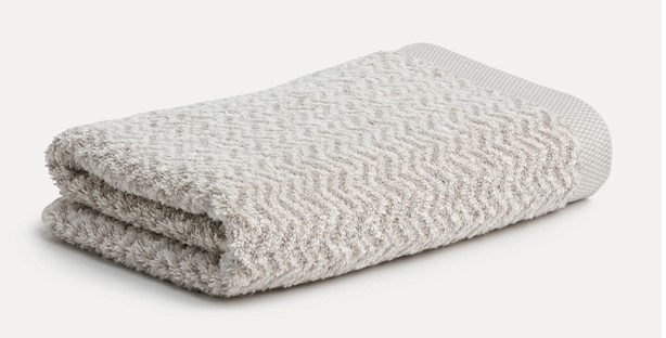 Ręcznik Moeve BROOKLYN Fischgrat 50x100 cashmere