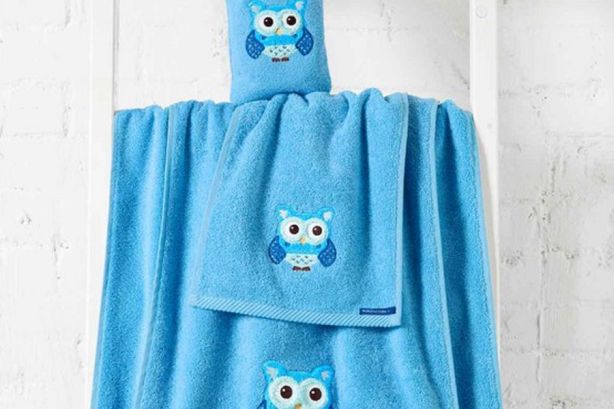 Ręcznik dla dzieci EULE 30x50 niebieski