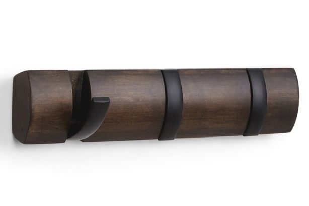 Wieszak Umbra FLIP walnut/black 33 cm