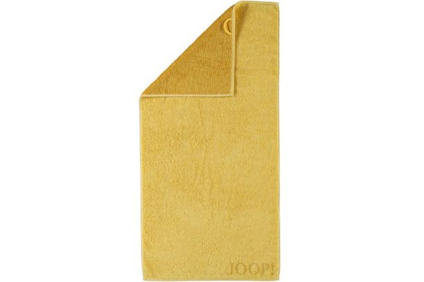 Ręcznik JOOP 50x100 Doubleface żółty