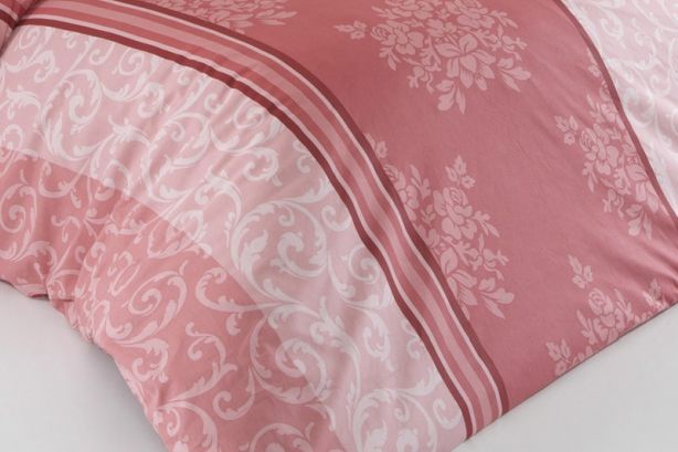 Pościel sat ranforce 140x200 Nature pink