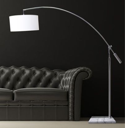 Lampa podłogowa Bianca white 180 cm