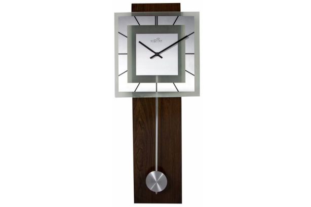 Zegar ścienny Nextime RETRO PENDULUM SQ