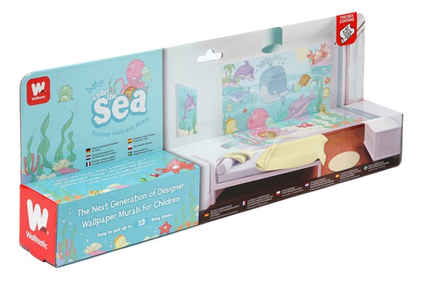 Tapeta 3D Walltastic Baby Under the Sea