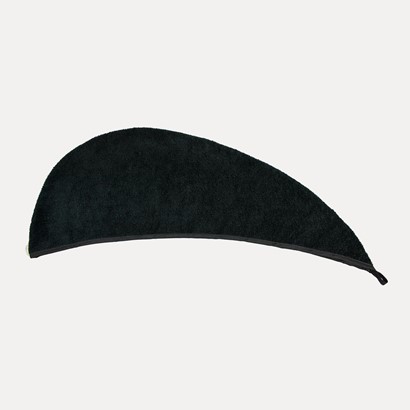 Turban ręcznik do włosów Moeve HOMEWEAR black