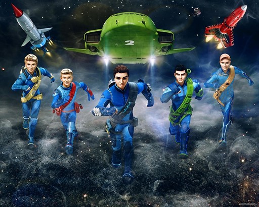 Tapeta 3D Walltastic - Thunderbirds