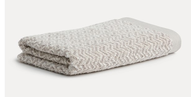 Ręcznik Moeve BROOKLYN Fischgrat 30x50 cashmere