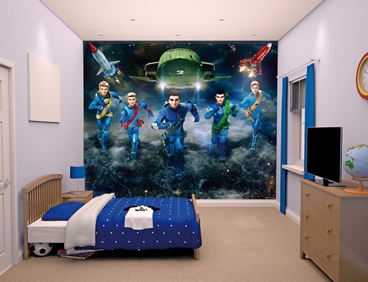 Tapeta 3D Walltastic - Thunderbirds