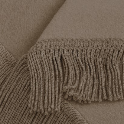 Koc Moca Design 150x200 late z frędzlami – narzuta na łóżko