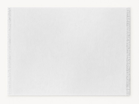 Koc Moca Design 150x200 biały z frędzlami – narzuta na łóżko