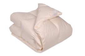 Kołdra puchowa materacowa 200x220 krem