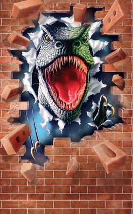 Tapeta 3D Walltastic - DINOSAUR ROAR