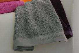 Ręcznik NAF NAF 70x140 Casual grey