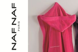 Szlafrok NAF NAF rozmiar M Pink