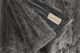 Narzuta futrzana Winter-Home TIMBERWOLF