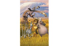 Tapeta 3D Walltastic - MADAGASCAR
