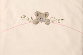 Kocyk dziecięcy KOALA 75x90 różowy