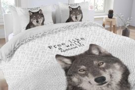 Pościel baw. ESSARA Wolf 160x200
