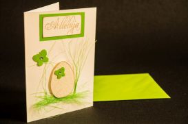 Kartka Okolicznościowa Easter green