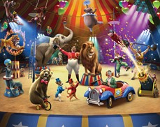 Tapeta 3D Walltastic - The Circus