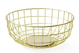 Misa Menu WIRE brass