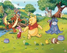 Tapeta 3D Walltastic - Winnie the Pooh