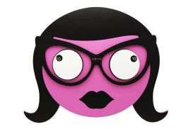 Zegar ścienny Nextime MRS SPECTACLES
