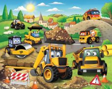 Tapeta 3D Walltastic - My 1 st JCB
