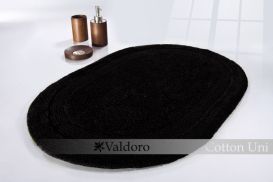 Dywanik łazienkowy kolor czarny Elips 50x75 cm