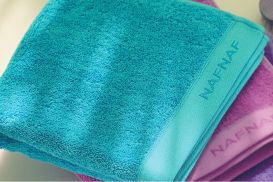 Ręcznik NAF NAF 70x140 Casual turquois