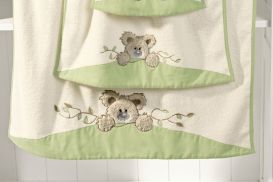 Ręcznik dla dziecka 70x140 Koala green