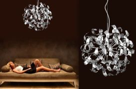 Lampa sufitowa Hair 55x120 cm