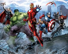 Tapeta 3D Walltastic - Avengers 3