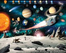 Tapeta 3D Walltastic - Space Adventure 2