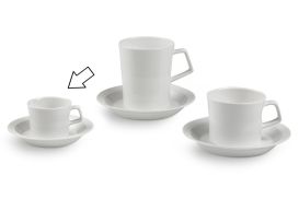 Filiżanka Authentics PIU 80 ml biała